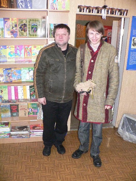 книгарня-кафе "За двома зайцями", Ігор Павлюченко - головний сучукркультдіяч у Прилуках