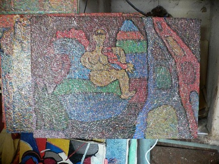 Петро Бойко, полотна свіжі, ще мокрі