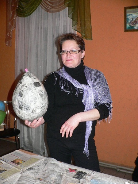 Великдень-2010: писанки пап'є-маше