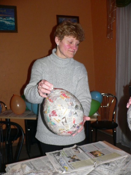 Великдень-2010: писанки пап'є-маше