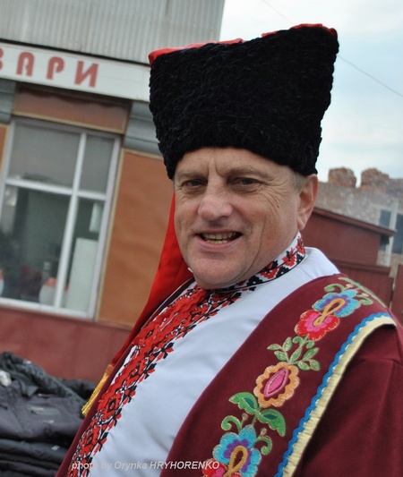 Учасник гурту "Калина". Ніжин. Покровський ярмарок