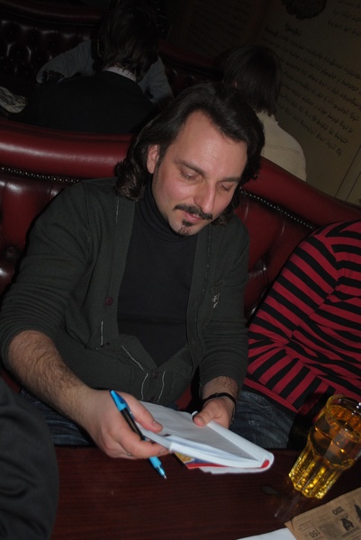 Роман Кабачій. Вечір Олега Коцарева і "ТЕЛЕРІ"в Дивані